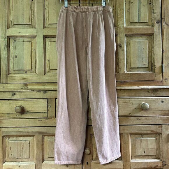 Women's Bohme Small Orange Ankle Jeans Denim Sinead Pants in Coral - Picture 6 of 8